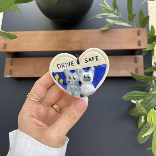 قابل للتخصيص تعليقة سيارة ♥️ ( انا وانت) - ميدالية...