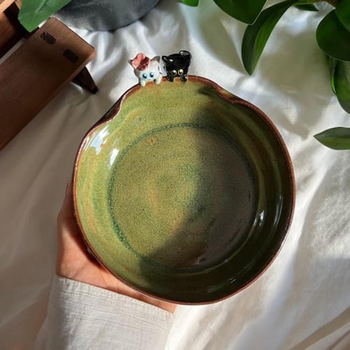 وعاء النودلز القطه لولو وصديقها