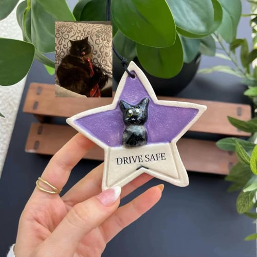 قابل للتخصيص تعليقة سيارة ⭐️( انا وانت) - ميدالية...