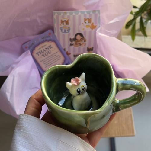 كوب قلب القطه لولا