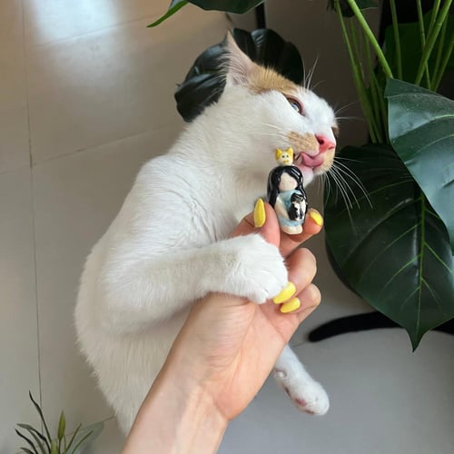 تخصيص مجسم وتعليقة انا وانت