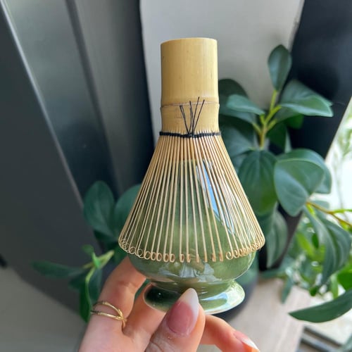 ويسك ماتشا من البامبو الطبيعي