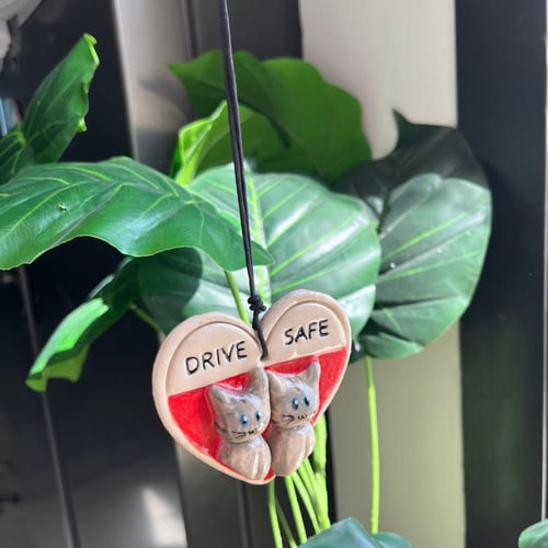 قابل للتخصيص تعليقة سيارة ♥️ ( انا وانت) - ميدالية...