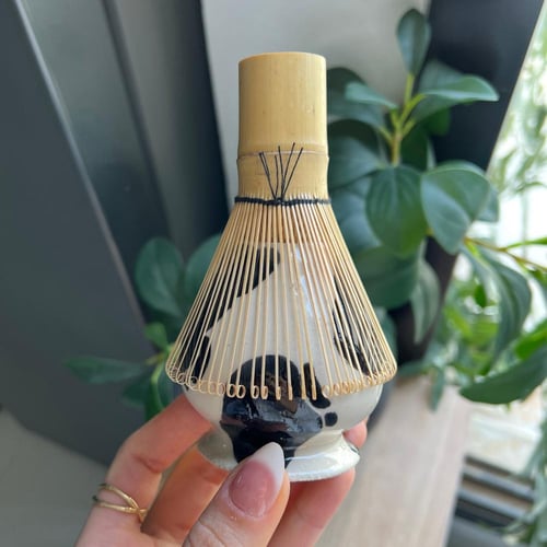 ويسك ماتشا من البامبو الطبيعي