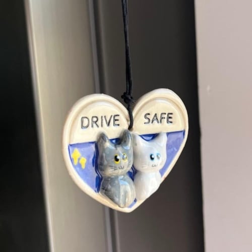 قابل للتخصيص تعليقة سيارة ♥️ ( انا وانت) - ميدالية...