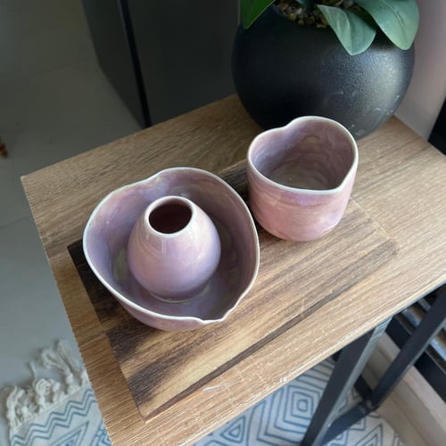 وعاء ماتشا البنفسجي