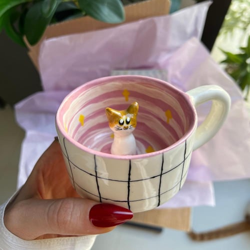 كوب القط سمير