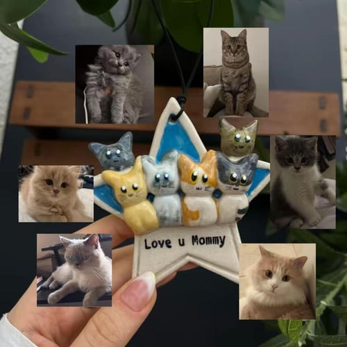 قابل للتخصيص تعليقة سيارة ⭐️( انا وانت) - ميدالية...