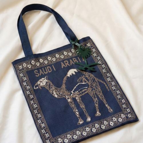 TOTE BAG - الهوية السعودية - كحلي