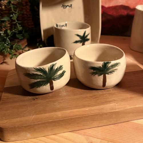 نخيل السعوديه ( طقم كوبين)