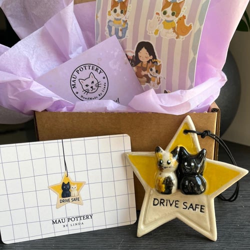 قابل للتخصيص تعليقة سيارة ⭐️( انا وانت) - ميدالية...