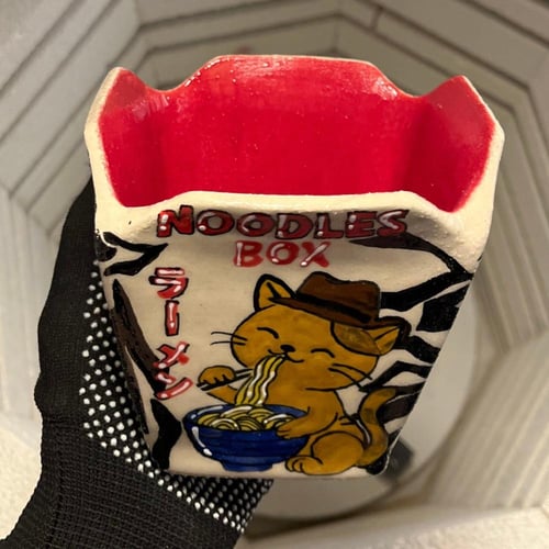 Noodles box The zebra Cat