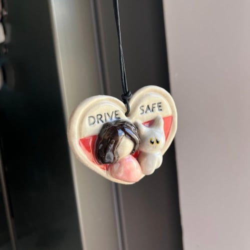 قابل للتخصيص تعليقة سيارة ♥️ ( انا وانت) - ميدالية...