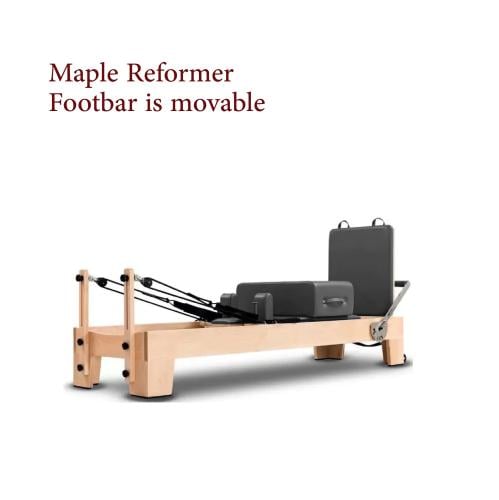 Maple Reformer- - Footbar is movable