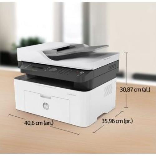 HP Laser MFP 137fnw , Print, copy, scan White