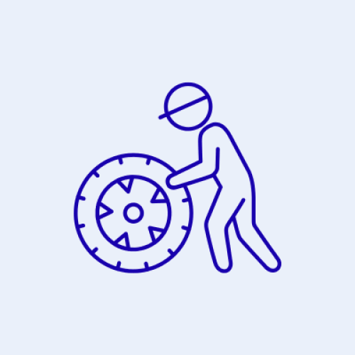 Tire rim replacement
