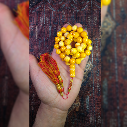 مسباح تراب الكهرمان الأصلي