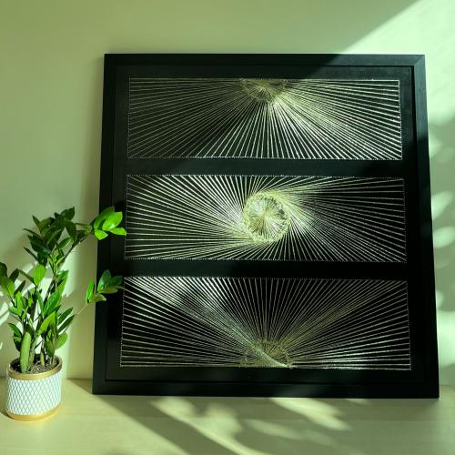 متاهات ذهبية (90سم*90سم)