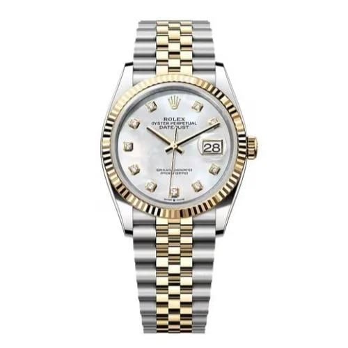 ساعة ديت جست Datejust 31 white mother-of-pearl مين...