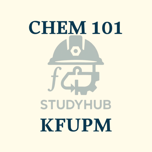 CHEM 101 - KFUPM