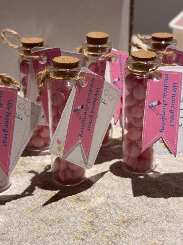 Weekly Chemistry Medicine distributions - Pink tub...