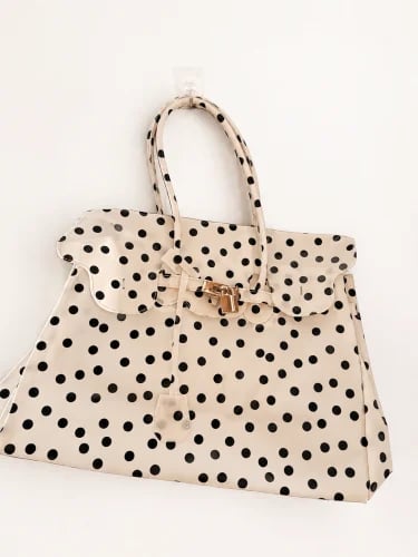 Jelly Firkin Bag – polka dots