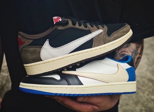 travis scott x fragment x air jordan 1 low