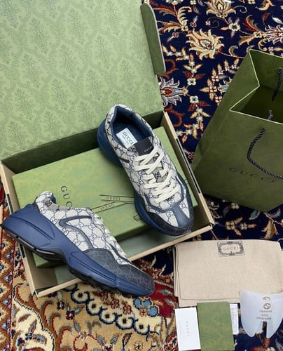 Gucci inspired GG Rhyton Sneakers