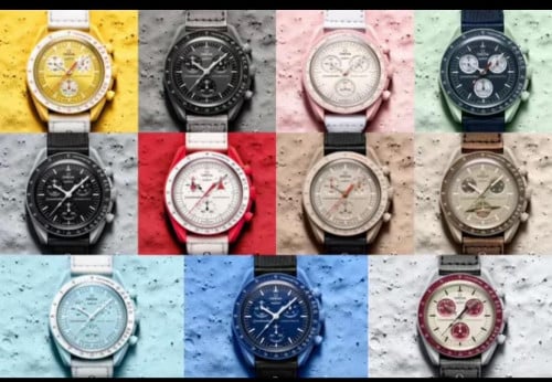 Swatch X Omega Moonswatch ساعة اوميقا