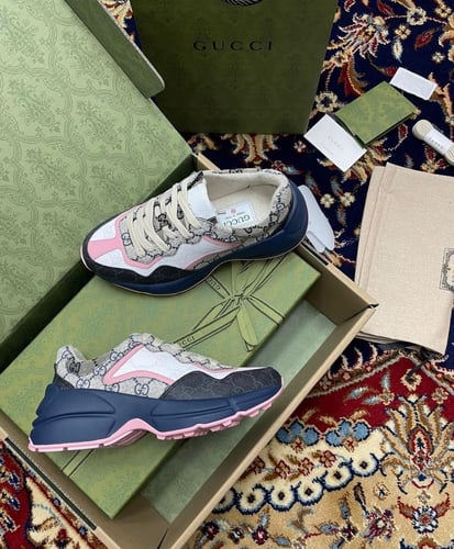 Gucci inspired GG Rhyton Sneakers
