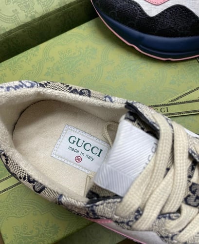 Gucci inspired GG Rhyton Sneakers