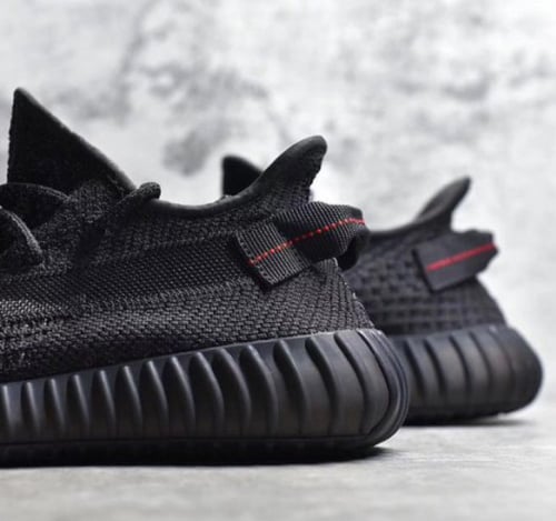 Adidas Yeezy Boost 350 V2 Black Static Non reflect...