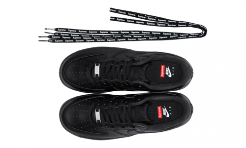 Nike Air Force 1 low X Supreme black