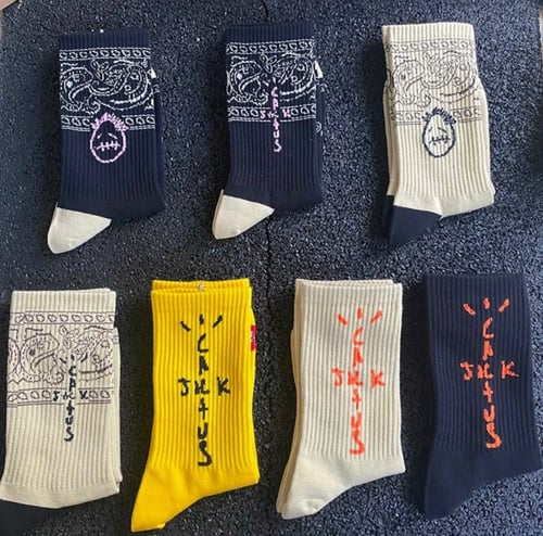 تسليم فوري Travis Scott Socks