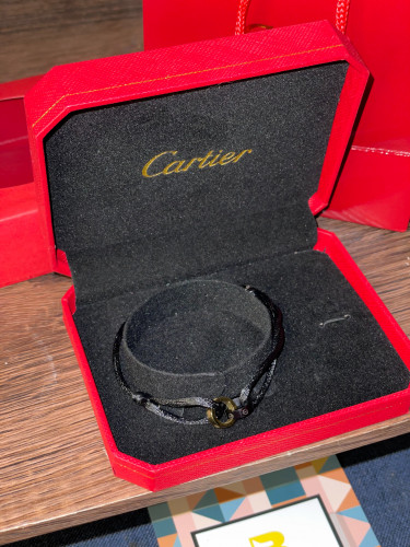 تسليم فوري Cartier Bracelet Two rings Black