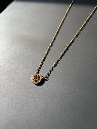 Tory Burch necklace Gold تسليم فوري