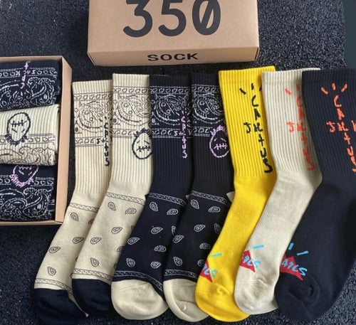 تسليم فوري Travis Scott Socks
