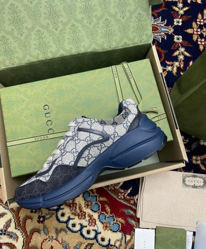 Gucci inspired GG Rhyton Sneakers