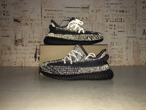 Adidas Yeezy Boost 350 black reflective / kids