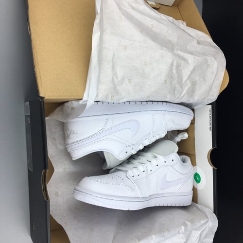 تسليم فوري Air Jordan 1 Low Black Toe