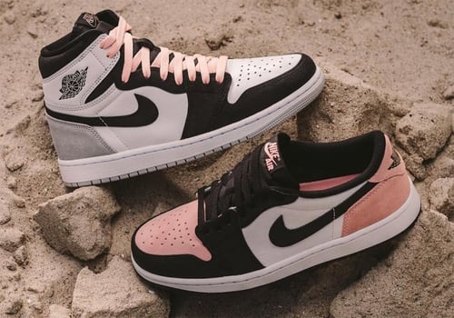 nike air jordan 1 high bleached coral