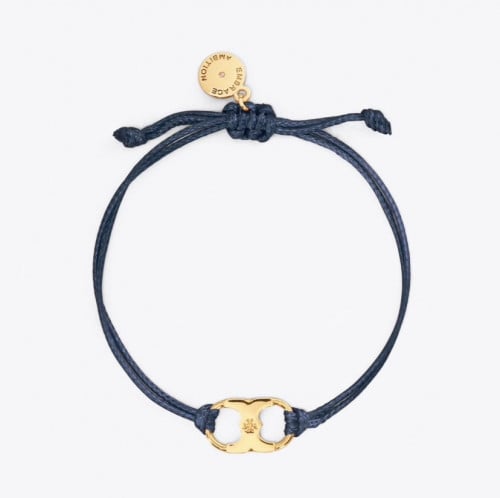 تسليم فوري Tory Burch Bracelet / Navy
