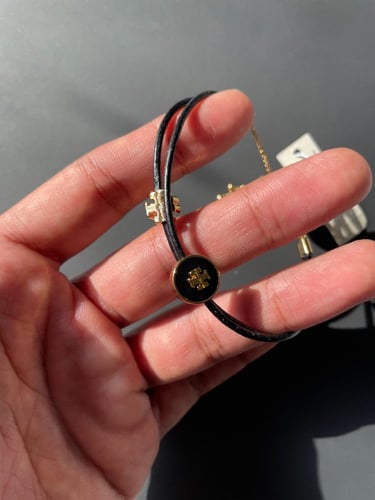 Tory Burch bracelet black تسليم فوري