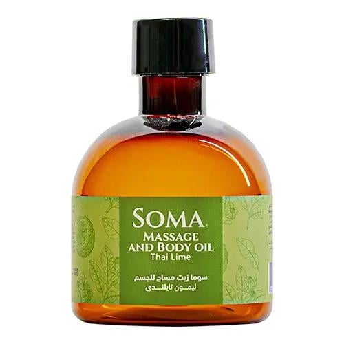 سوما زيت مساج للجسم ليمون 170 مل من اورانس ستور