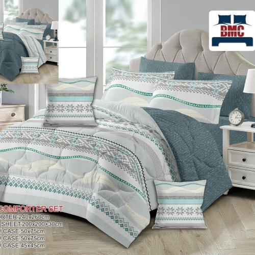 مفرش مشجر مايكرو فايبر 8-قطع