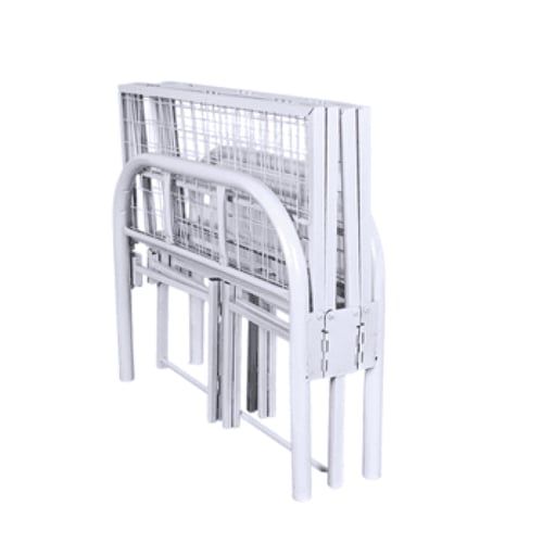 سرير حديد قابل للطي موفر للمساحة 190*90