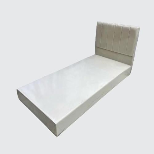 سرير خشب بتلبيسة مقاس 90*190