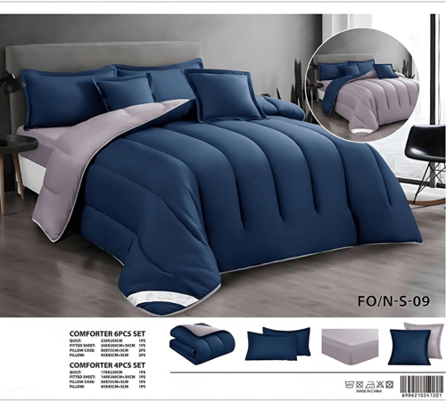 مفرش كراون صيفي فاخر مايكرو فايبر 5-قطع