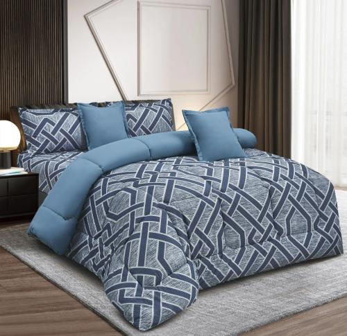 مفرش صيفي مايكروفايبر 6-قطع