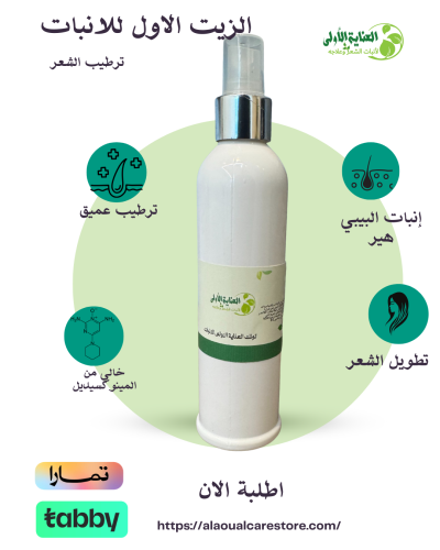 بخاخ الانبات المضاعف للشعر